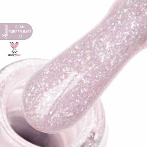 Alezori Rubber Base Color 05 Glam ,15ml *