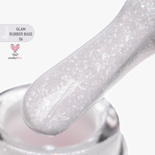 Alezori Rubber Base Color 06 Glam ,15ml *