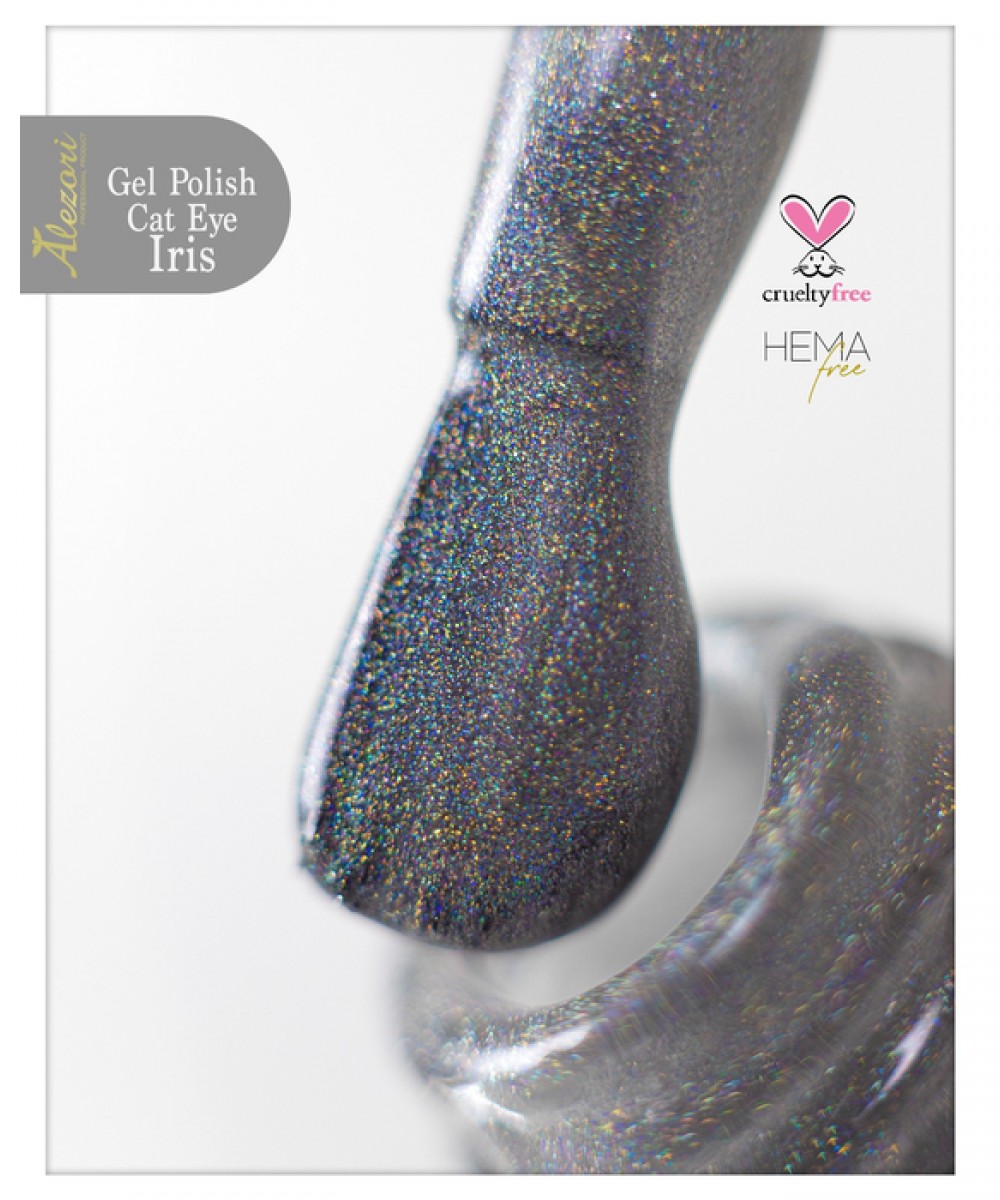 Alezori Ημιμόνιμο Βερνίκι Cat Eye Iris - 07, 15ml