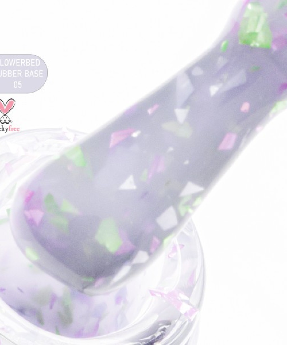 Alezori Rubber Base Color 05 Flowerbed ,15ml *