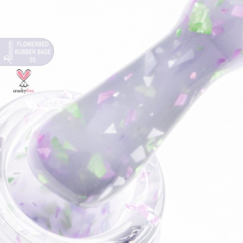 Alezori Rubber Base Color 05 Flowerbed ,15ml *