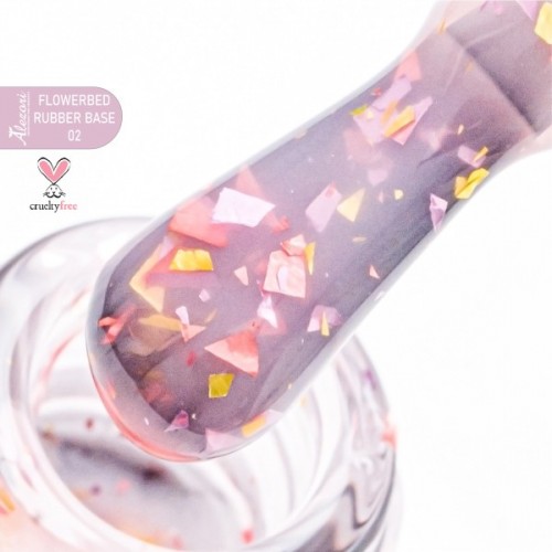 Alezori Rubber Base Color 02 Flowerbed ,15ml *