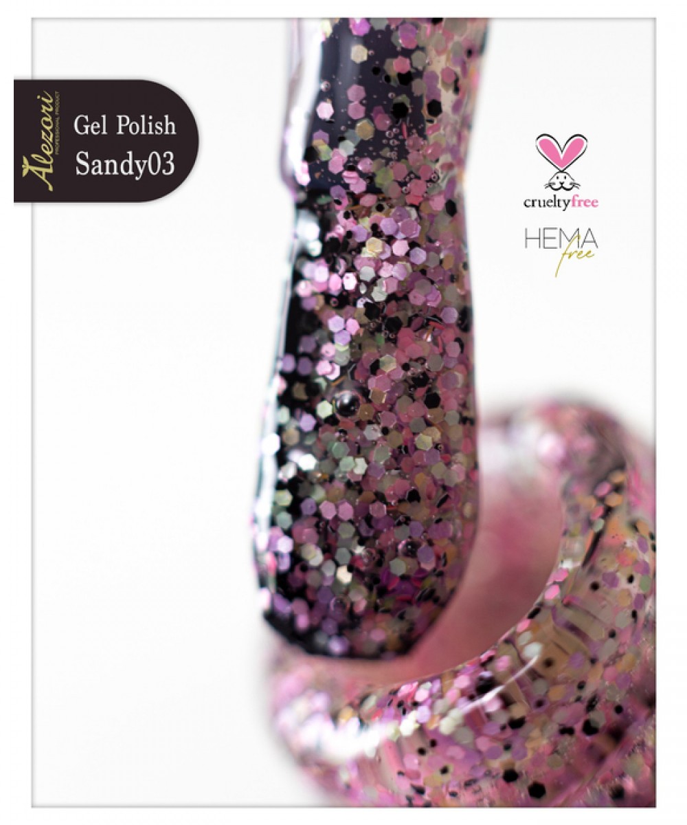 Alezori Ημιμόνιμο Βερνίκι Νυχιών Gel Polish Sandy 03 ,15ml K *