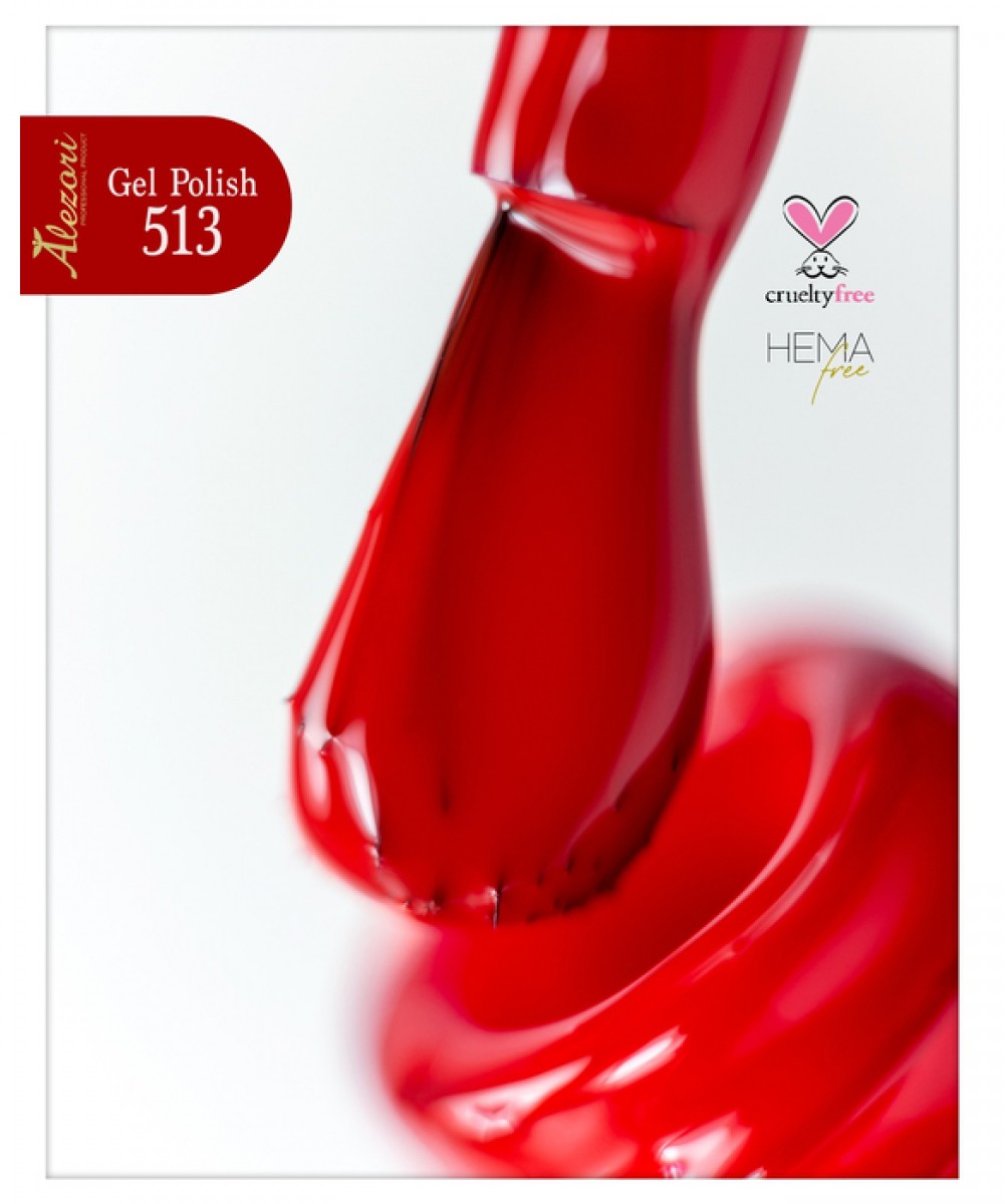 Alezori Ημιμόνιμο Βερνίκι Νυχιών Gel Polish Red Carpet 05( №513) ,15ml.