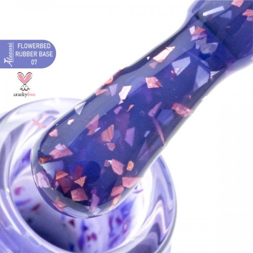 Alezori Rubber Base Color 07 Flowerbed ,15ml *