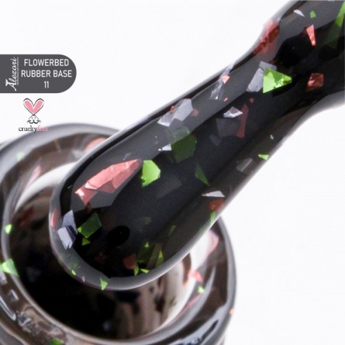 Alezori Rubber Base Color 11 Flowerbed ,15ml K *