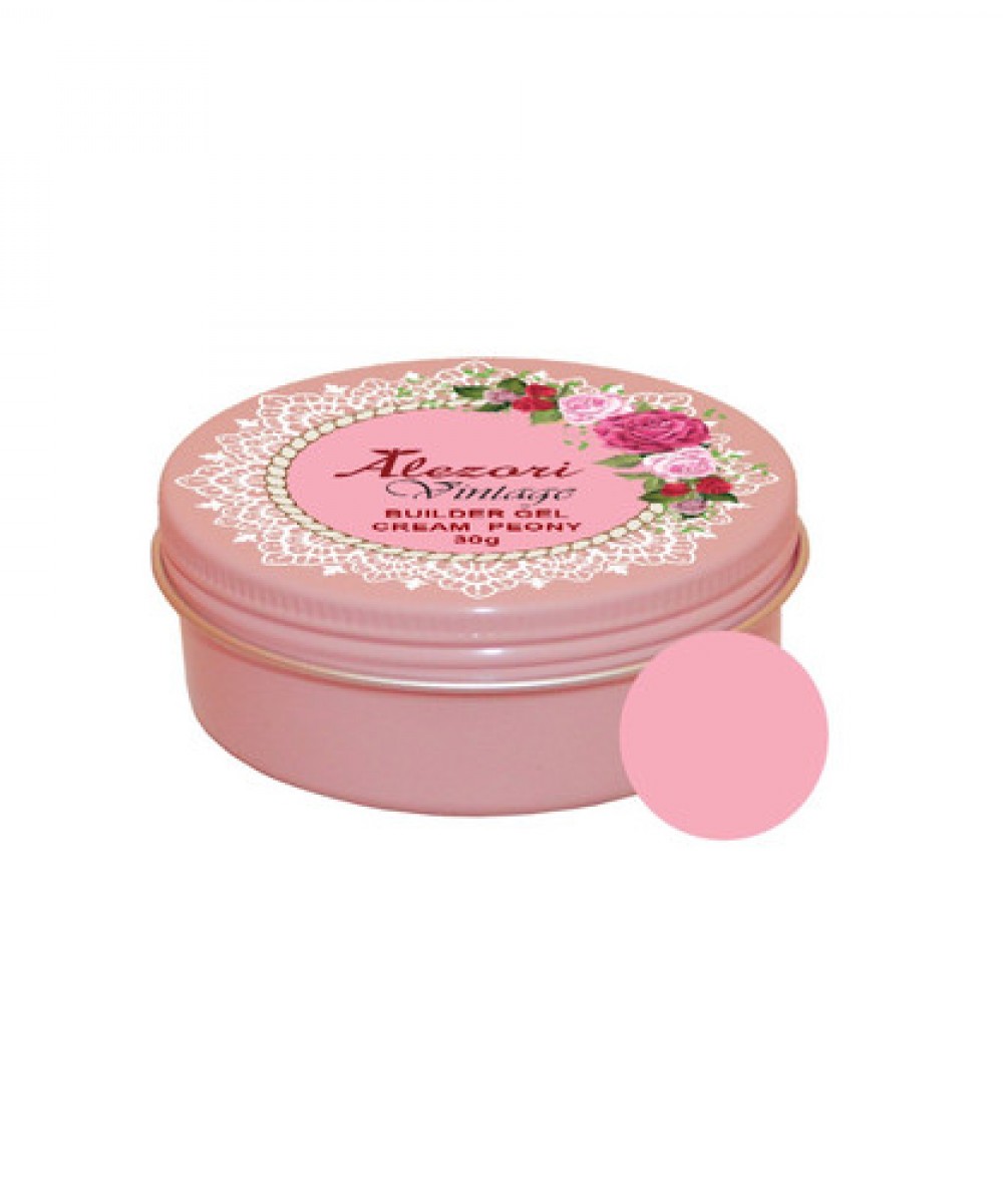 Alezori Builder Gel Vintage Cream Peony 30g