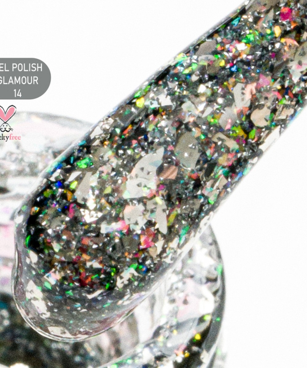 Alezori Ημιμόνιμο Βερνίκι Gel Polish Glamour 14 (№001) , 15ml