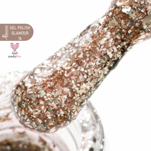 Alezori Ημιμόνιμο Βερνίκι Gel Polish Glamour 16 (№002), 15ml