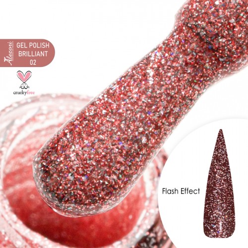 Alezori Ημιμόνιμο Βερνίκι Νυχιών Gel Polish Brilliant 02, 15ml