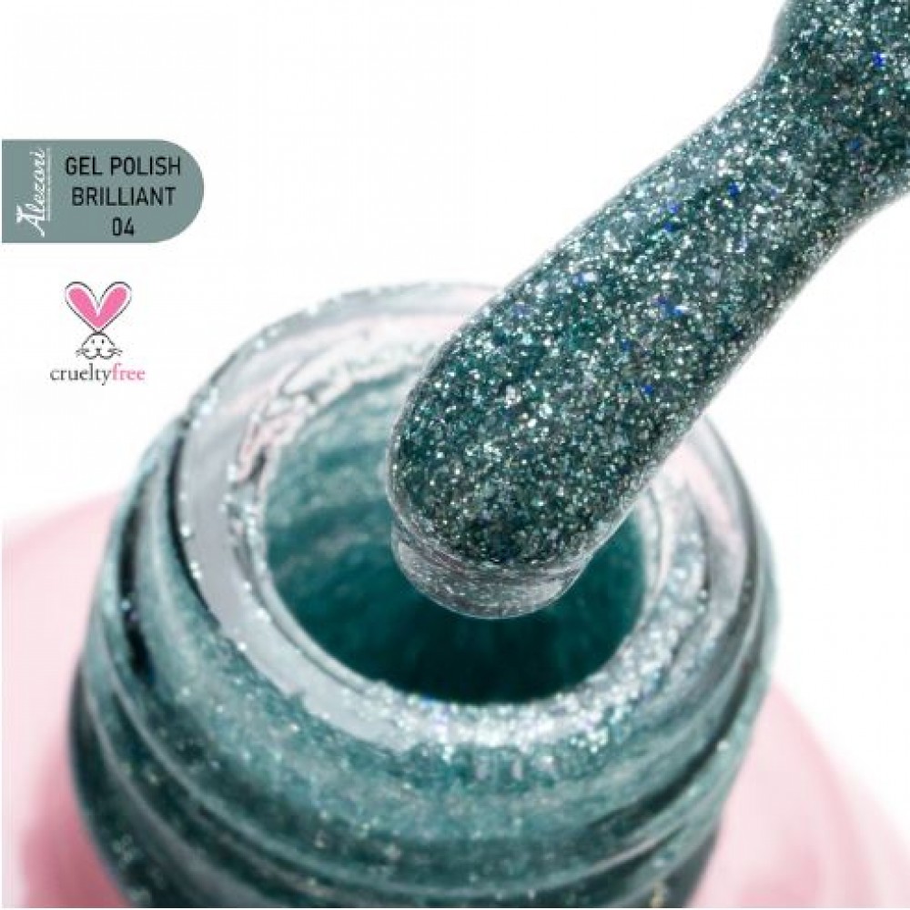 Alezori Ημιμόνιμο Βερνίκι Νυχιών Gel Polish Brilliant 04, 15ml