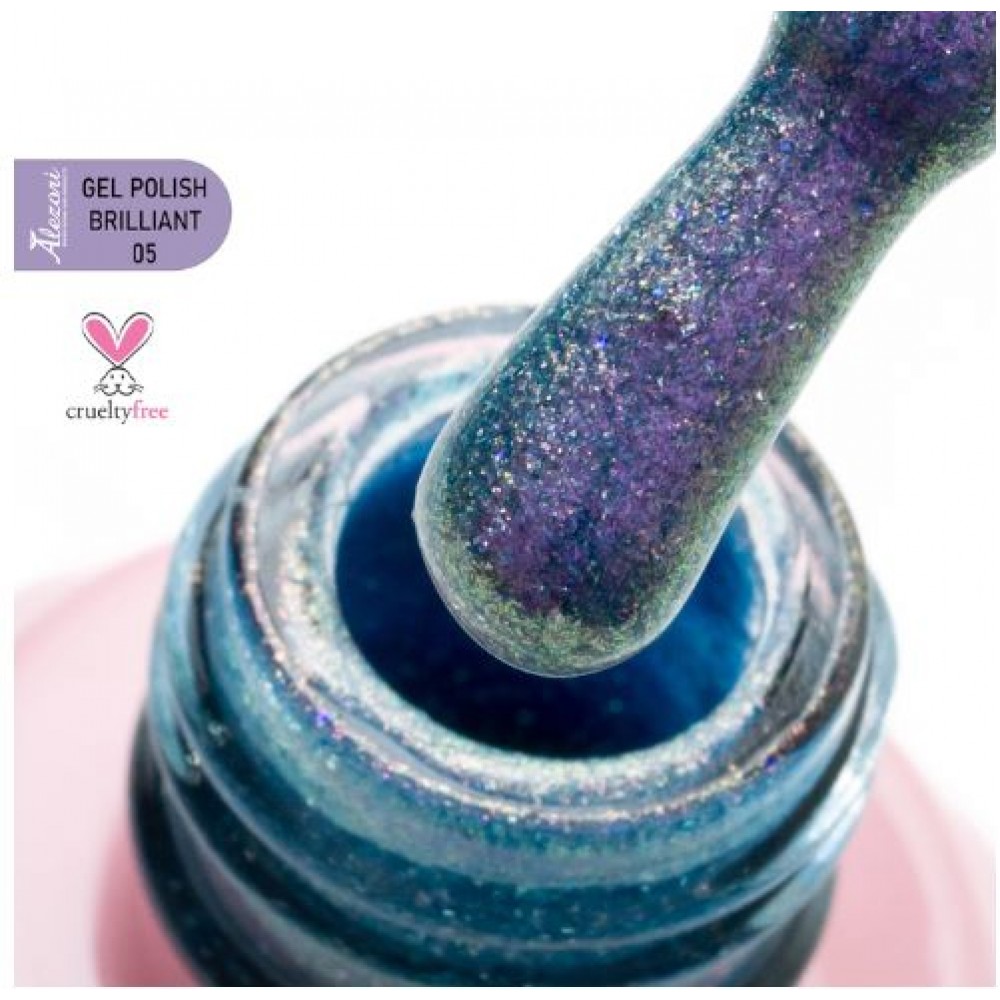 Alezori Ημιμόνιμο Βερνίκι Νυχιών Gel Polish Brilliant 05, 15ml