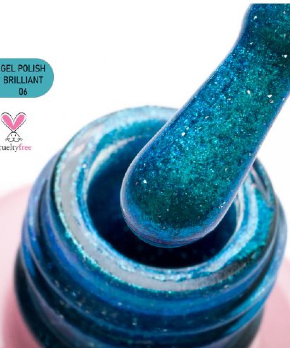 Alezori Ημιμόνιμο Βερνίκι Νυχιών Gel Polish Brilliant 06, 15ml
