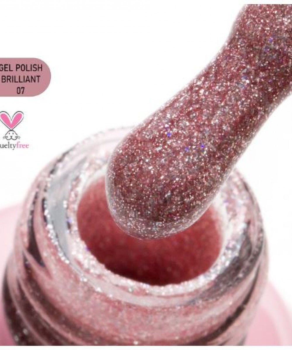 Alezori Ημιμόνιμο Βερνίκι Νυχιών Gel Polish Brilliant 07, 15ml