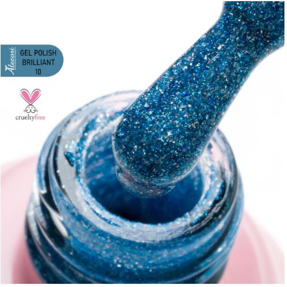 Alezori Ημιμόνιμο Βερνίκι Νυχιών Gel Polish Brilliant 10, 15ml