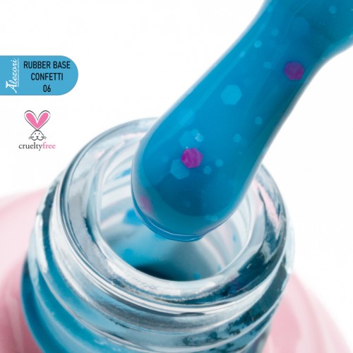 Alezori Rubber Base Confetti 06, 15ml K *