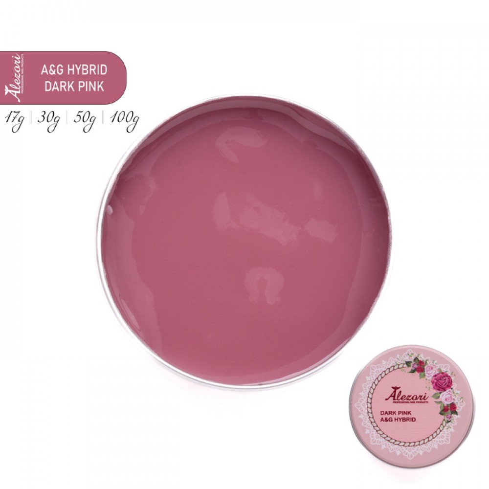 Alezori Acrygel A&G Hybrid Dark Pink, 17g