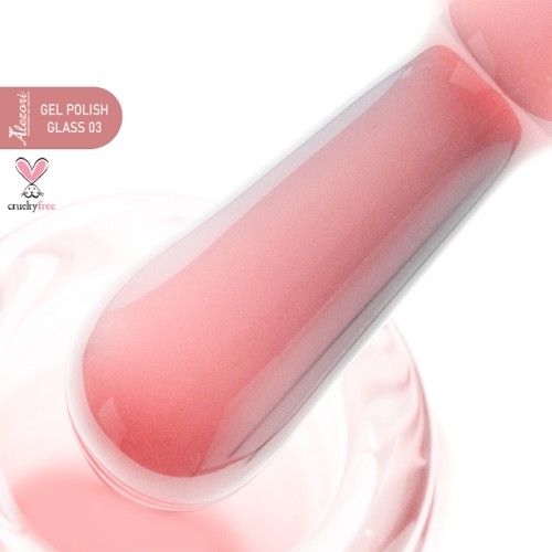 Alezori Ημιμόνιμο Βερνίκι Νυχιών Gel Polish Glass 03 ,15ml *