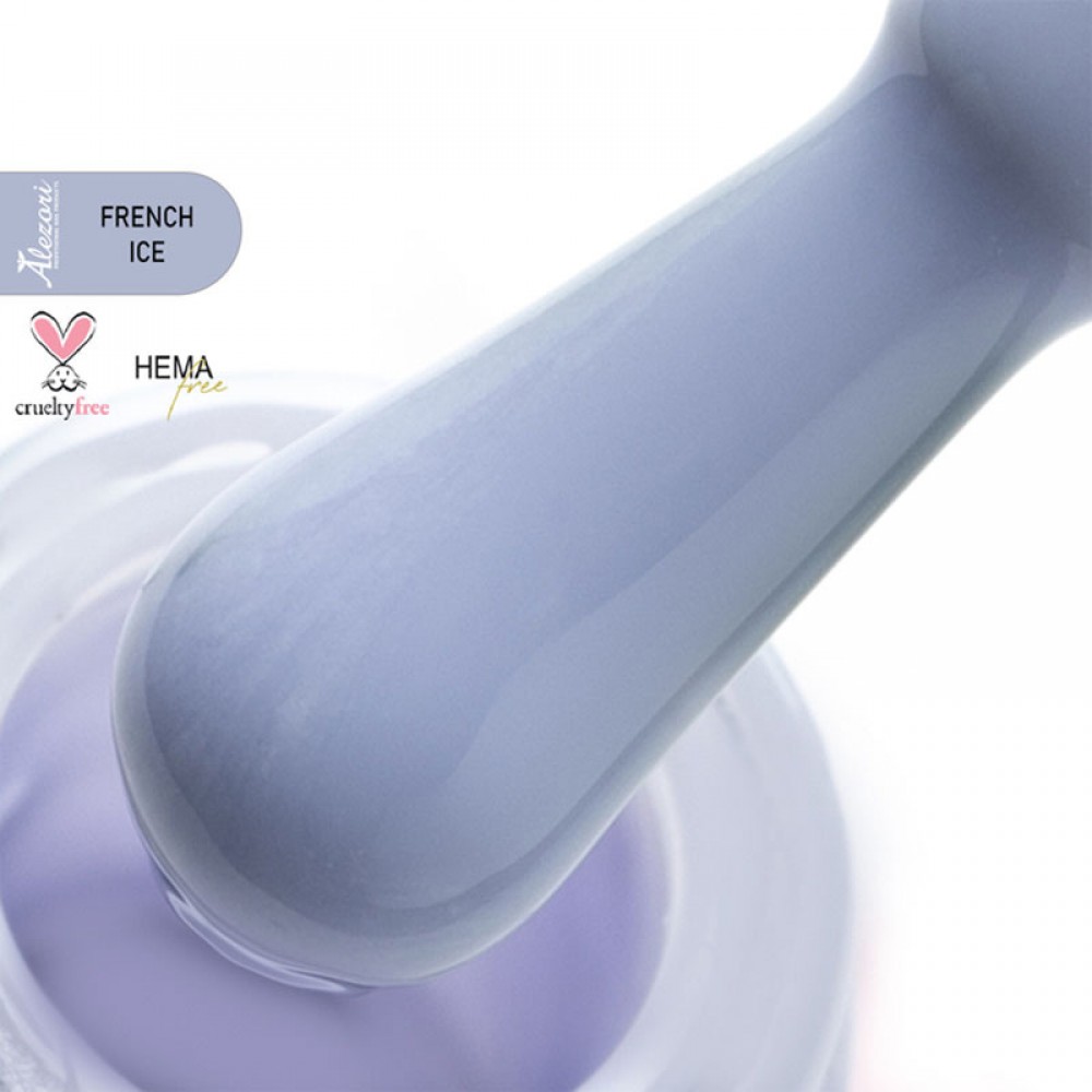 Alezori Ημιμόνιμο Βερνίκι Νυχιών Gel Polish French Ice ,15ml