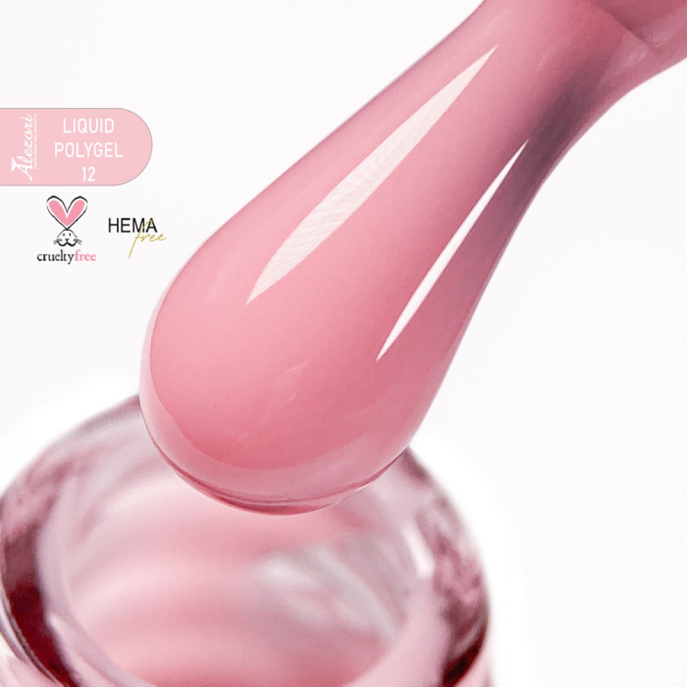 Alezori Liquid Polygel 12 Hema Free  ,15ml