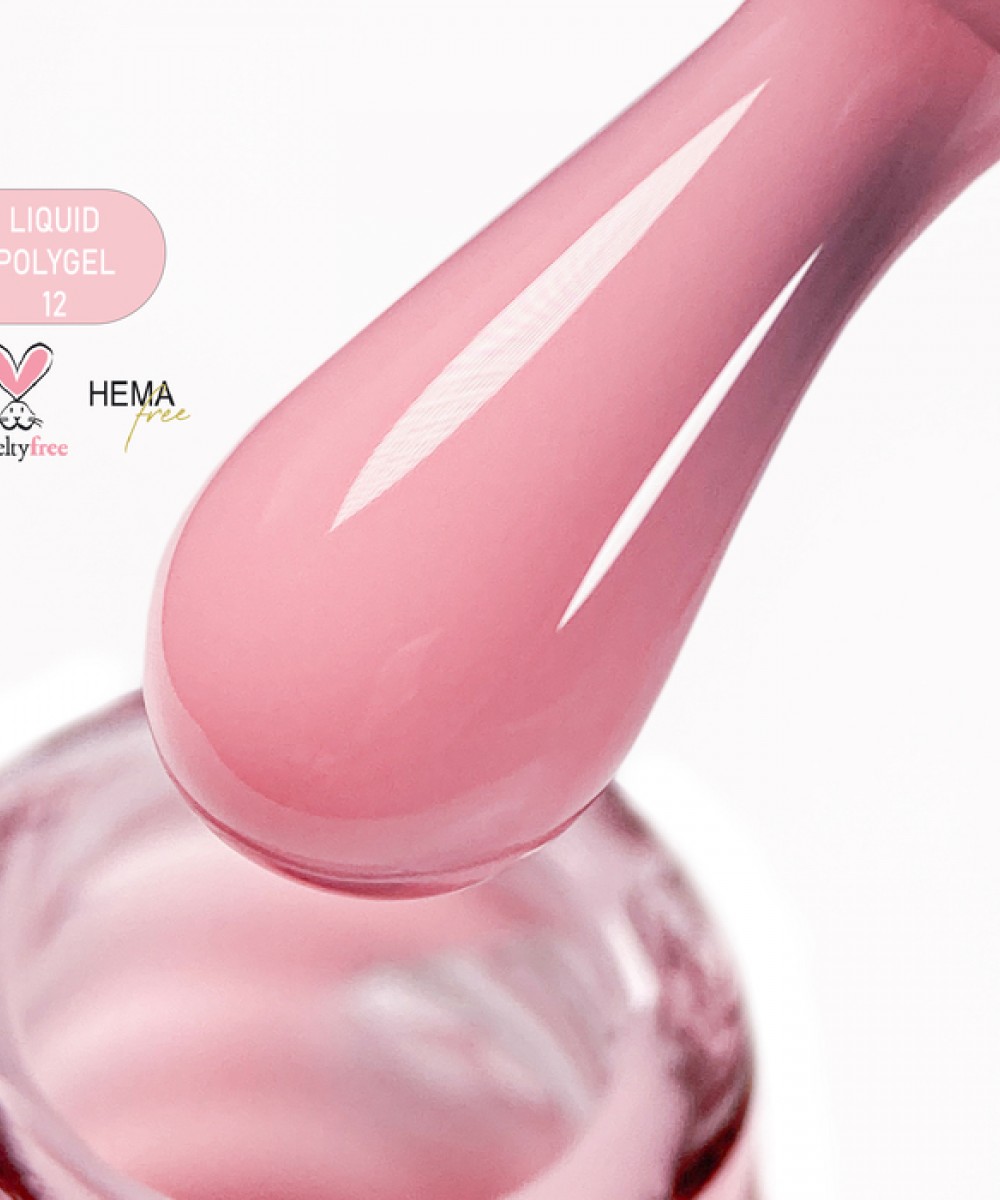 Alezori Liquid Polygel 12 Hema Free  ,15ml