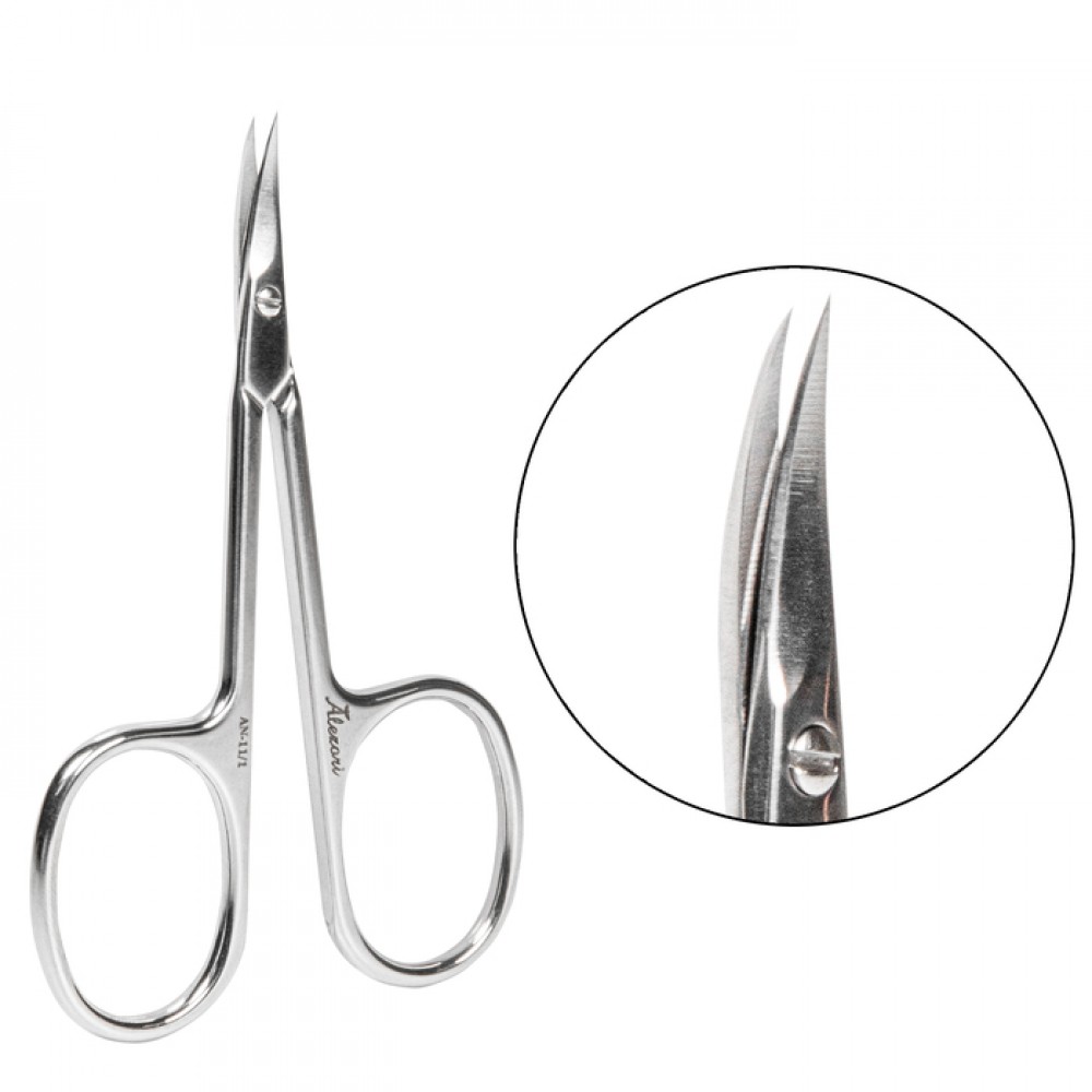 Alezori Professional Cuticle Scissor For Left-handed 11.1 mm Alezori Professional Cuticle Scissor For Left-handed 11.1 mm