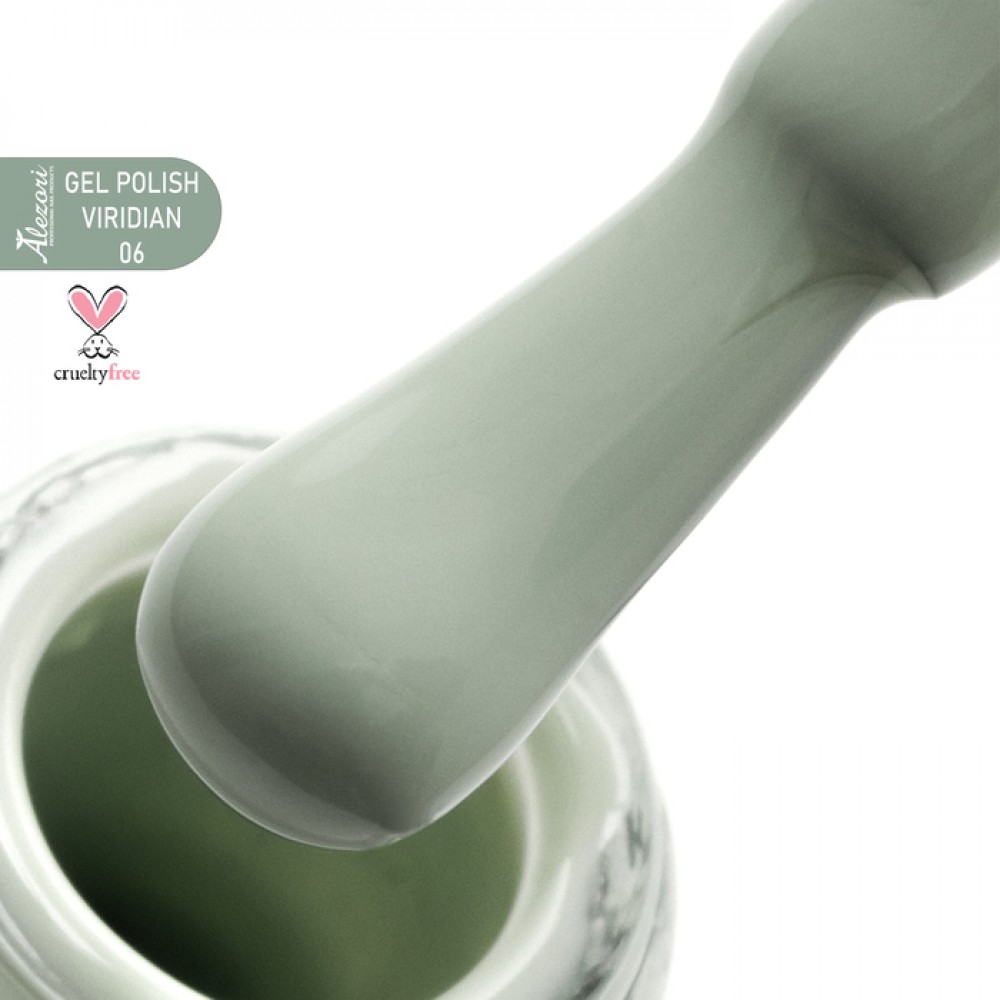 Alezori Ημιμόνιμο Βερνίκι Νυχιών Gel Polish Viridian 06, 15ml Alezori Ημιμόνιμο Βερνίκι Νυχιών Gel Polish Viridian 06, 15ml