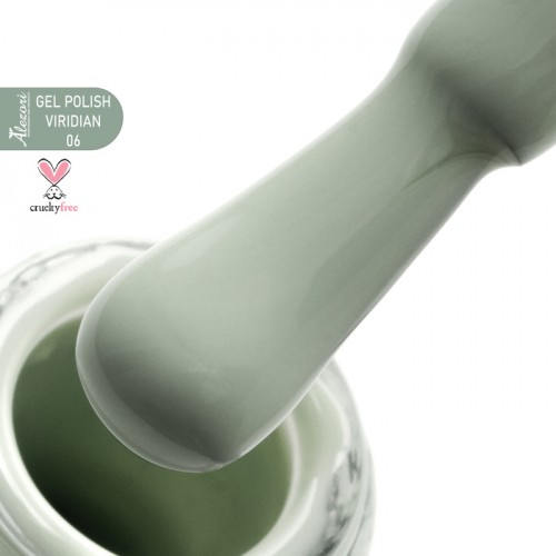 Alezori Ημιμόνιμο Βερνίκι Νυχιών Gel Polish Viridian 06, 15ml