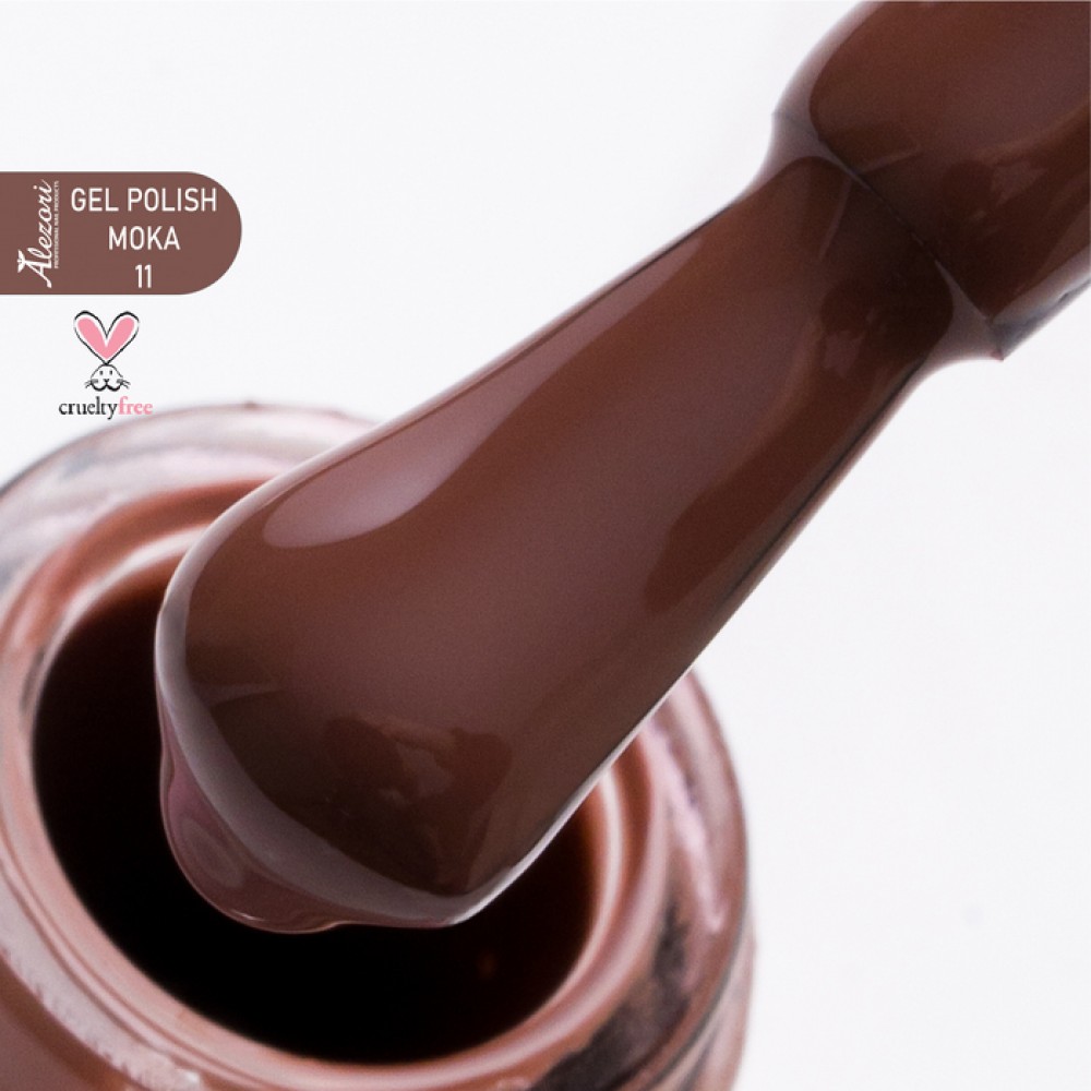 Alezori Ημιμόνιμο Βερνίκι Gel Polish Moka 11, 15ml Alezori Ημιμόνιμο Βερνίκι Gel Polish Moka 11, 15ml