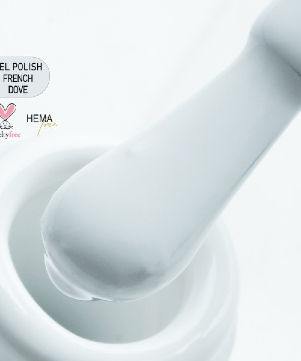 Alezori Ημιμόνιμο Βερνίκι Νυχιών Gel Polish French Dove Hema Free