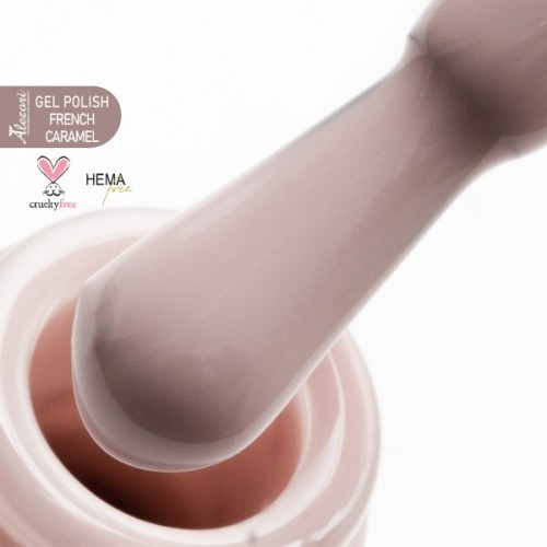 Alezori Ημιμόνιμο Βερνίκι Νυχιών Gel Polish French Caramel Hema Free