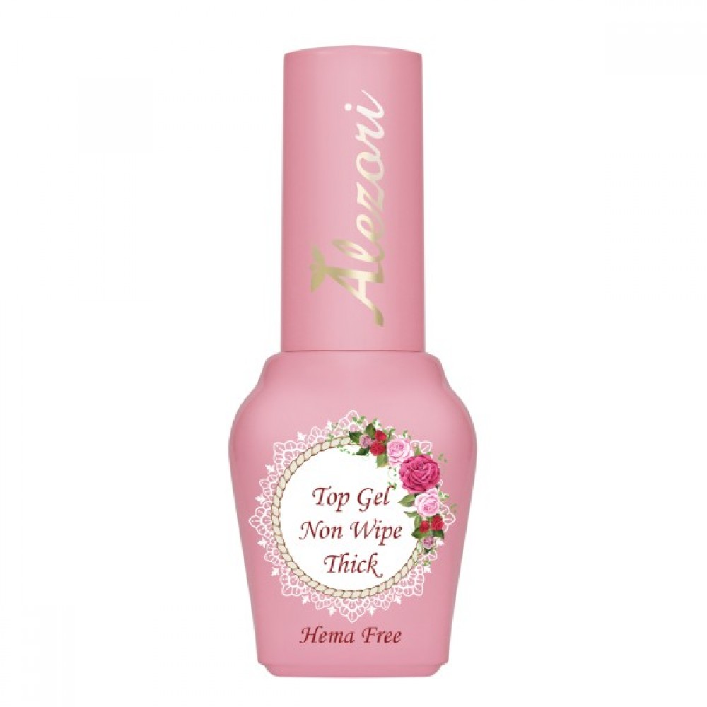 Alezori Top Coat Non Wipe Thick Hema Free