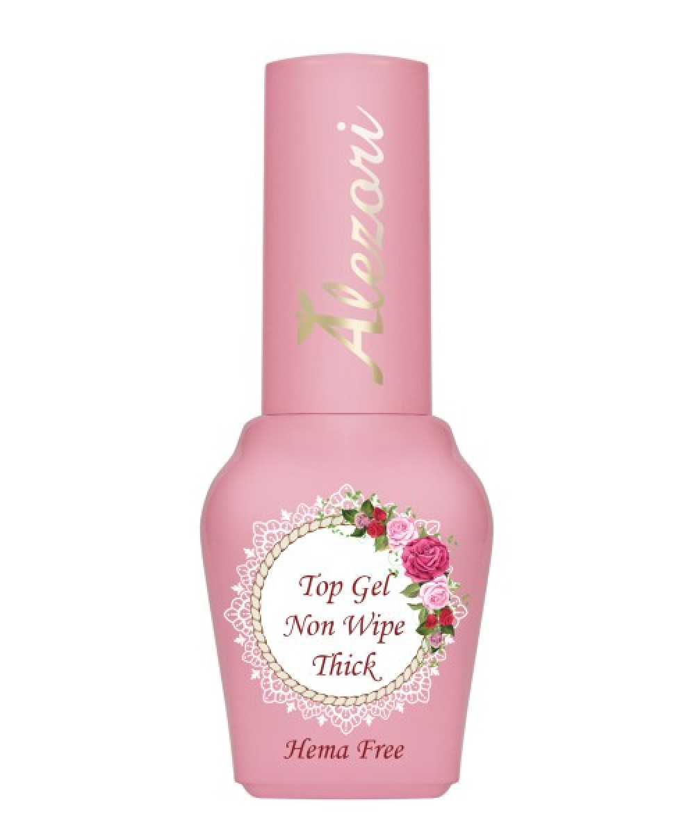 Alezori Top Coat Non Wipe Thick Hema Free