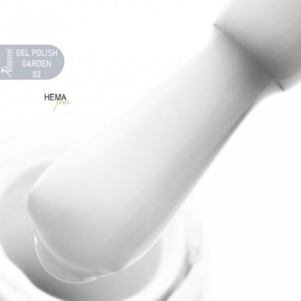 Alezori Ημιμόνιμο Βερνίκι Νυχιών Gel Polish 02 Garden Hema Free