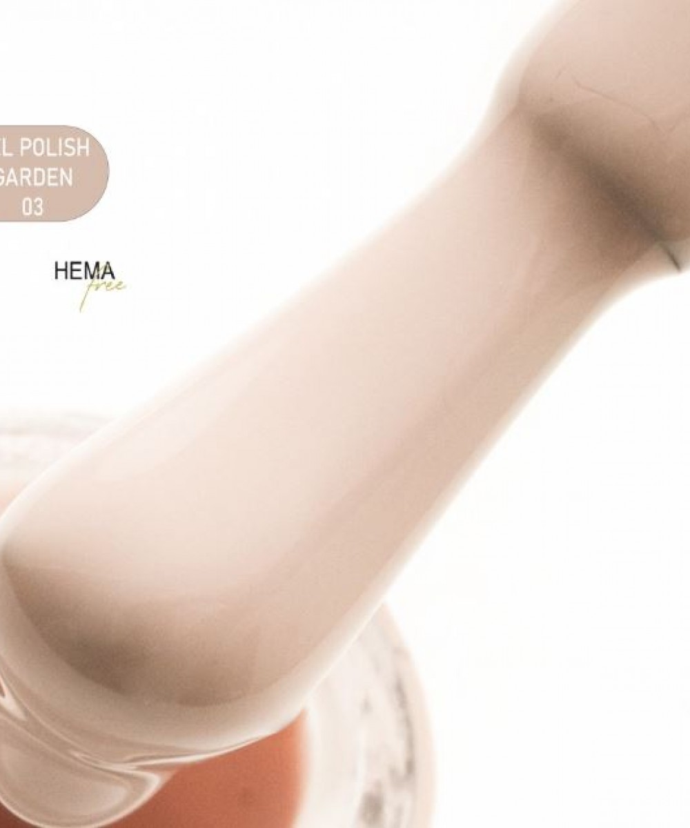 Alezori Ημιμόνιμο Βερνίκι Νυχιών Gel Polish 03 Garden Hema Free