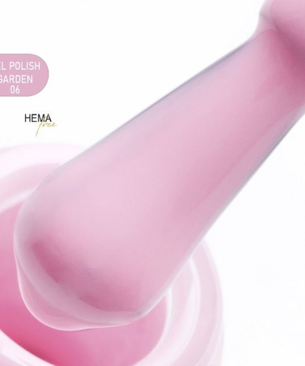 Alezori Ημιμόνιμο Βερνίκι Νυχιών Gel Polish 06 Garden Hema Free