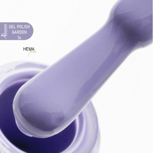 Alezori Ημιμόνιμο Βερνίκι Νυχιών Gel Polish 14 Garden Hema Free