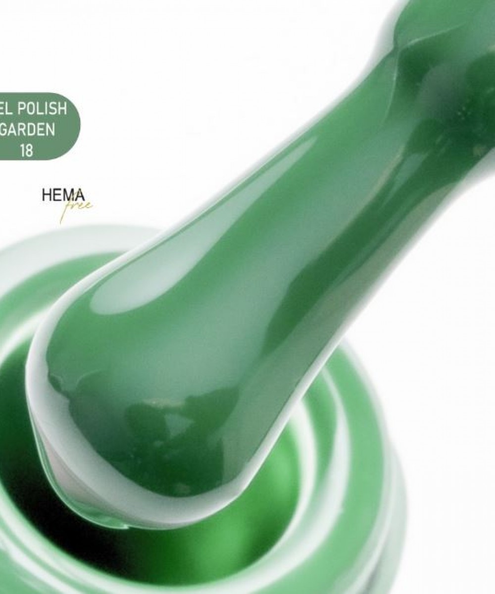 Alezori Ημιμόνιμο Βερνίκι Νυχιών Gel Polish 18 Garden Hema Free