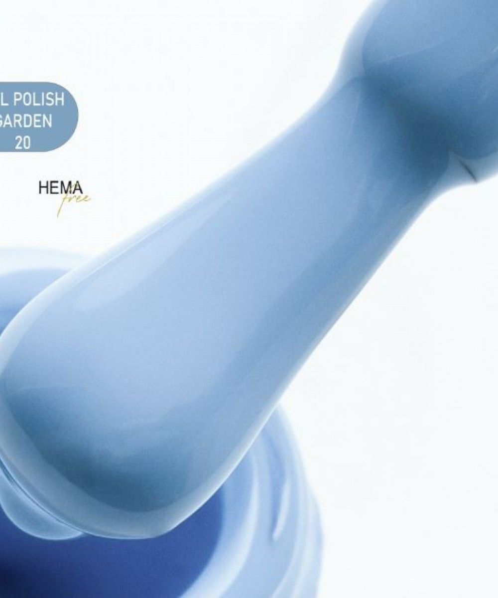 Alezori Ημιμόνιμο Βερνίκι Νυχιών Gel Polish 20 Garden Hema Free