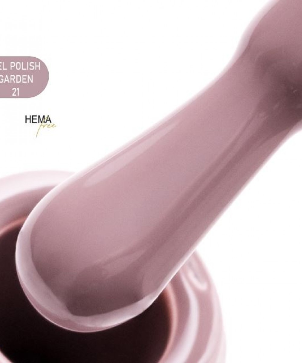 Alezori Ημιμόνιμο Βερνίκι Νυχιών Gel Polish 21 Garden Hema Free