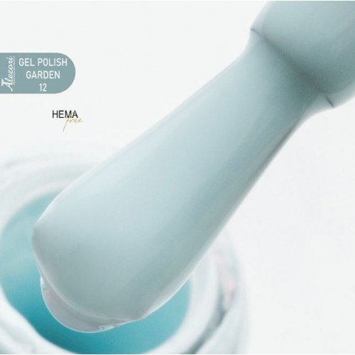 Alezori Ημιμόνιμο Βερνίκι Νυχιών Gel Polish 12 Garden Hema Free