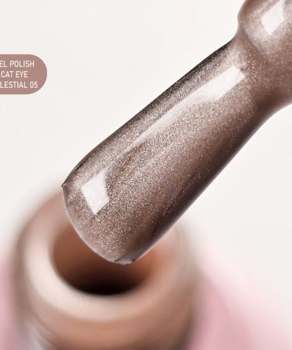 Alezori Ημιμόνιμο Βερνίκι Νυχιών  Gel Polish Cat Eye Celestial 05