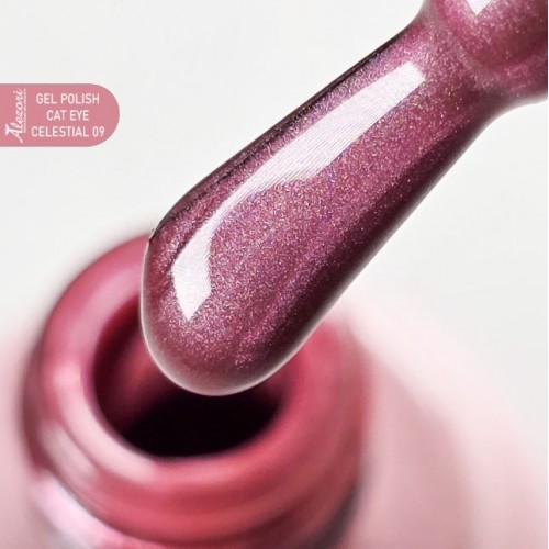 Alezori Ημιμόνιμο Βερνίκι Νυχιών  Gel Polish Cat Eye Celestial 09