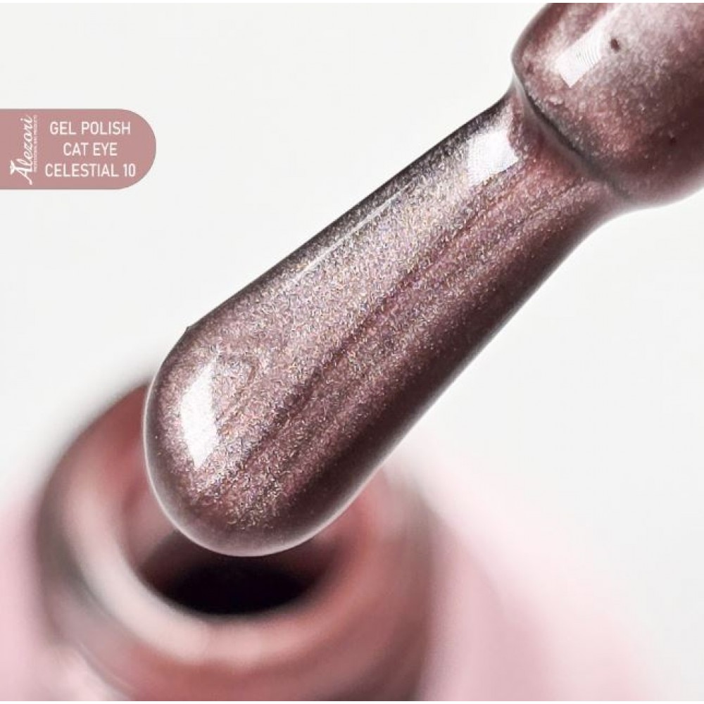 Alezori Ημιμόνιμο Βερνίκι Νυχιών  Gel Polish Cat Eye Celestial 10