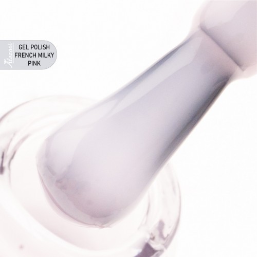 Alezori Ημιμόνιμο Βερνίκι Νυχιών Gel Polish French Milky Pink ,15ml