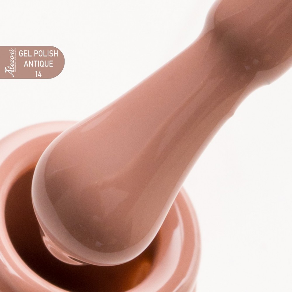 Alezori Ημιμόνιμο Βερνίκι Gel Polish Antique 14 (№2663) ,15ml Alezori Ημιμόνιμο Βερνίκι Gel Polish Antique 14 (№2663) ,15ml