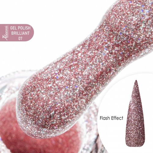 Alezori Ημιμόνιμο Βερνίκι Νυχιών Gel Polish Brilliant 07, 15ml