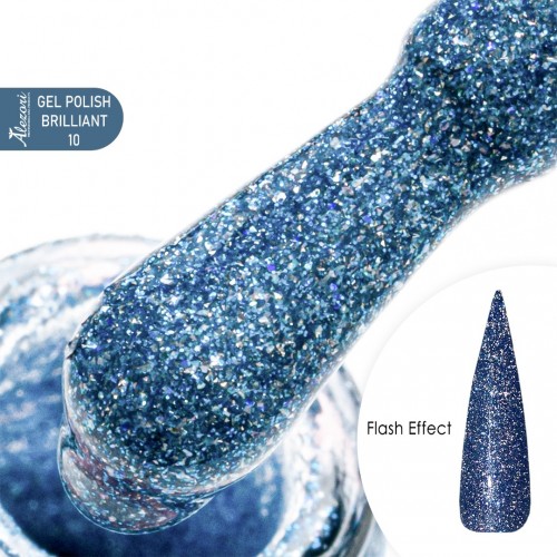 Alezori Ημιμόνιμο Βερνίκι Νυχιών Gel Polish Brilliant 10, 15ml