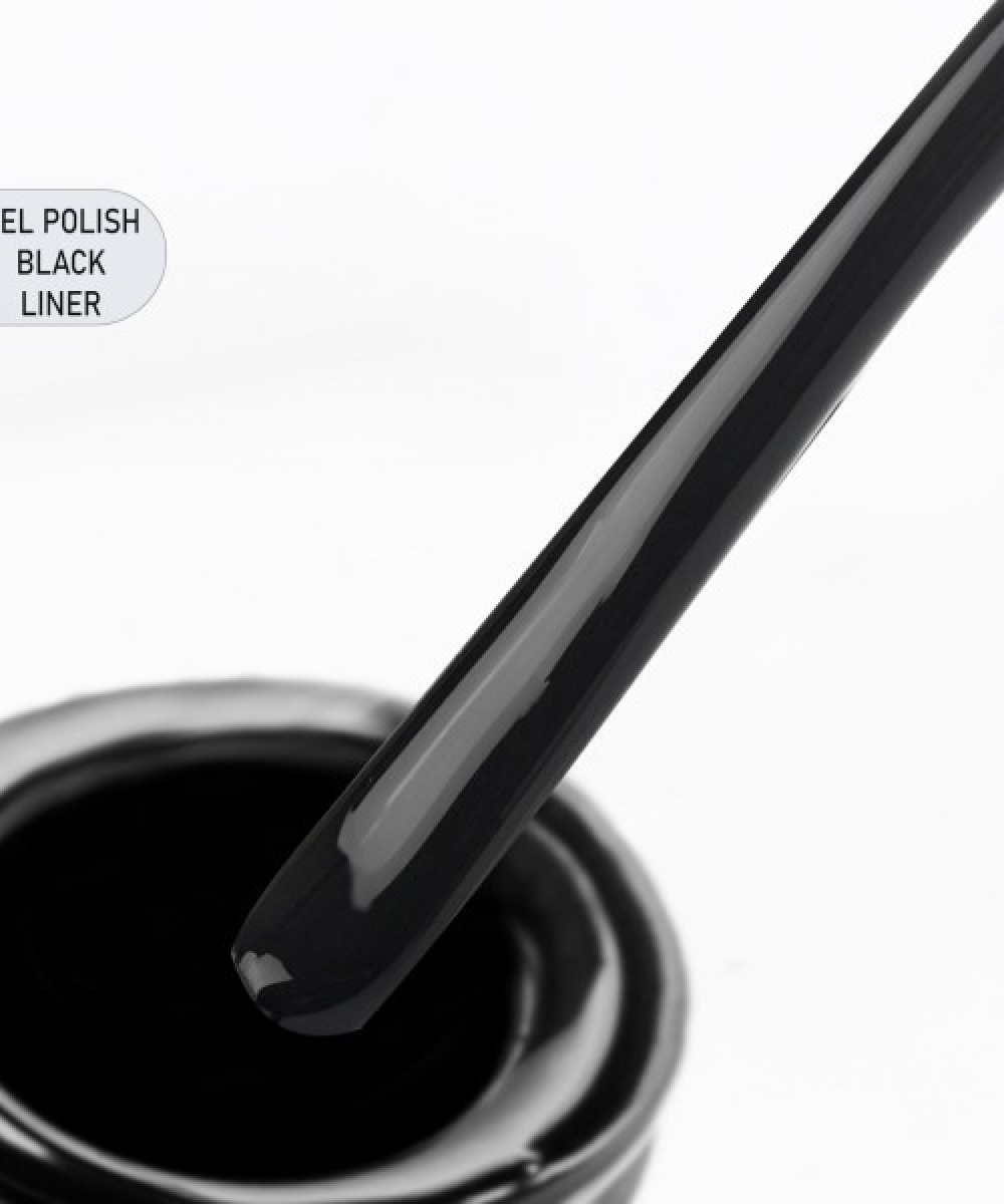 Alezori Gel Polish Black Liner ,15ml