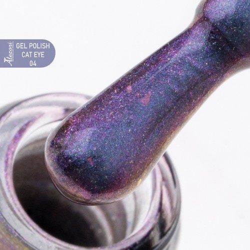 Alezori Ημιμόνιμο Βερνίκι Gel Polish Cat Eye 9D 04 (№1004) ,15ml